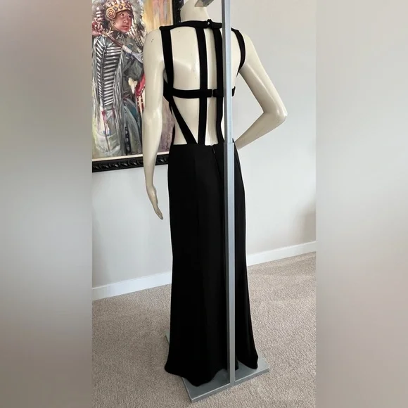 BCBGMAXAZRIA Angelinah Contrast Cutout Gown – Size 2 - Picture 11 of 15